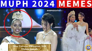 Funny videos on Miss Universe Philippines 2024 | Korona ipinatong ni Michelle sa ulo ni Chelsea 😂😂