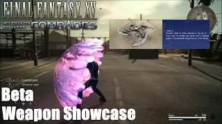 Final Fantasy XV Comrades DLC - Weapon Type Showcase (Multiplayer Beta PS4 Gameplay)