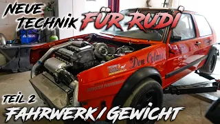 Neue Technik für Rudi - Fahrwerk/Gewicht I Teil 2 I RD48