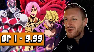 JOJO'S BIZARRE ADVENTURE ALL OPENINGS 1 - 9.99 REACTION | BRUNO FOR BEST MOM