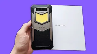 OUKITEL WP26 - ТЕЛЕФОН С ЛАМПОЙ ДЛЯ КЕМПИНГА!