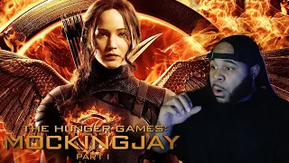 IF WE BURN, YOU BURN WITH US!! The Hunger Games: Mockingjay - Part 1 REACTION!!