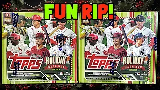 Are 2023 Topps Holiday Mega Boxes Worth It?