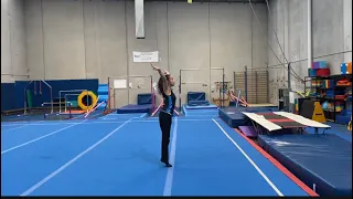 Confident floor routine. FULL ROUTINE- aqilahzee