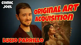 Original Art Acquisition  Lucio Parrillo  Masterpiece Vampirella & Comic Joel