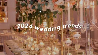 TRENDING 2024 Wedding Designs