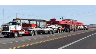 186 # Alex-Дальнобой США..USA..Over Size Load...железный монстр на дороге