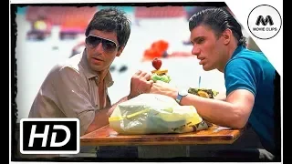 #scarface #Al Pacino #Tony Montana| SCARFACE - In this country u gotta make the money first' scene