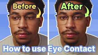 Making Eye Contact Has Never Been Easier | Descript's New 'Eye Contact' Feature