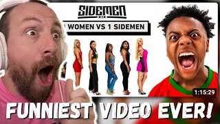 FUNNIEST VIDEO EVER! Sidemen 20 WOMEN VS 1 SIDEMEN: SPEED EDITION (REACTION!!!) w/ IShowSpeed