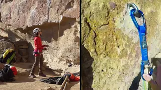 Preview: Rock Climbing - How To Lead Climb and Belay