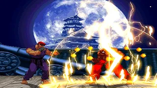 EVIL RYU VS ONI! THE GREATEST FIGHT OFF ALL TIME!