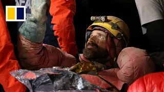 American explorer trapped in Turkish cave pulled to safety after nine-day effort