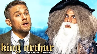 KING ARTHUR vs MERLIN | Charlie Hunnam, Daniele Rizzo