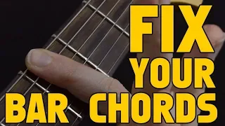 Make Playing Bar Chords Easier With One Simple Movement