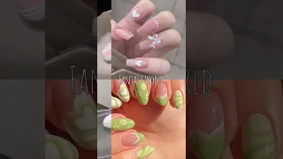 Cute pink💕💋 Vs Lovely green 💚🌷... video by@_.pavitra._09 ♥