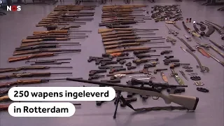 ROTTERDAM: Honderden wapens ingeleverd bij politie