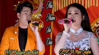 Cặp đôi nghệ sỹ Triệu View  đang được khán giả mến mộ - CVVC Nguyễn văn Khởi & CBVC Võ Ngọc Quyền