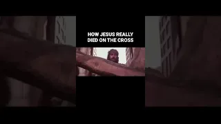 How Jesus Really Died.. 🥺