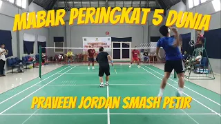 ADU SKILL BARENG PERINGKAT 5 DUNIA - PRAVEEN JORDAN/HERI VS FAISAL/LULUK HARDIANTO