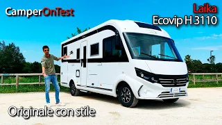 Laika Ecovip H3110: un motorhome che propone un layout evergreen ma con un tocco di originalità