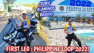 Philippine Loop Adventure Tour 2022 | Ep.1 of 5 | Subic - Alaminos - Baguio | Bisayag Dako Motovlog