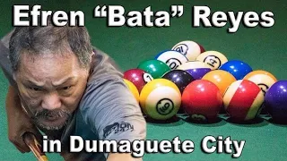 Efren "Bata" Reyes - The Magician in Dumaguete (Rare Footage 2019)