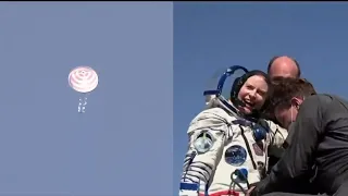 Soyuz MS-17 landing