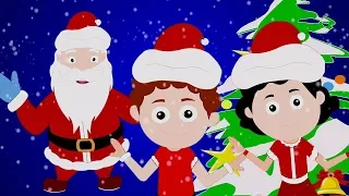 Santa finger familie | folke sang | Santa Claus Finger Family | Kids Tv Norsk | Barnesanger på Norsk