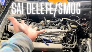 Mk4 GTI SAI delete! super easy