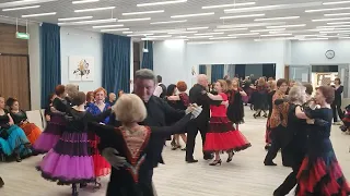 Танец Сонтэ ТугезэSaunter Together sequence dance  на Первом ТанцБоМонде 28 04 24 в ЦМД Арбат