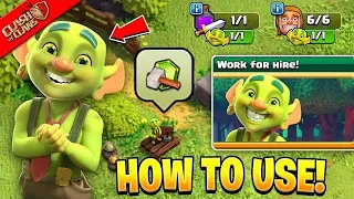 Goblin Builder is Back - BEST Way to Use 7th Builder Work For Hire Event in Clash of Clans