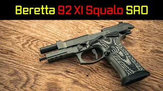 Inspired by Sharks! The Beretta 92 XI Squalo SAO -- SHOT Show 2024