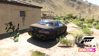 Rebuilding 2JZ Lexus SC300  - Forza Horizon 5 600 BHP BUILD