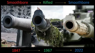 Why do (most) Modern Tanks use Smoothbore Guns?