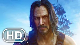 CYBERPUNK 2077 All Cutscenes Full Movie (2020) Keanu Reeves HD