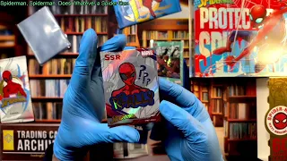 🕷️👱‍♂️ Spiderman 60th Anniversary Trading Cards! One of the BEST sets I've ever looked at 🤩