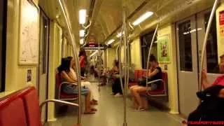 2015.08.17. - Utazás az M4-es metróval Budapesten (Keleti pályaudvar - Kelenföld vasútállomás)