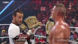 Cm Punk Regresa a la WWE a confrontar a John Cena