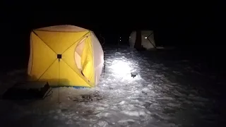 ЗИМНЯЯ РЫБАЛКА🎣 С НОЧЕВКОЙ В ПАЛАТКЕ НА ЛЕЩА 2022. (ВАЗУЗСКОЕ ВОДОХРАНИЛИЩЕ--ВЫРОДОВО).