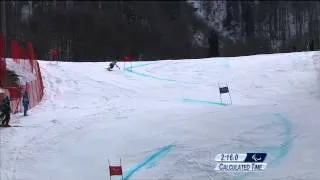 Cyril More (2nd run) | Men's giant slalom sitting | Alpine skiing | Sochi 2014 Paralympics