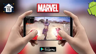 Top 15 Marvel Games for Android 2023 | CONSOLE GAMES ON MOBILE - ULTRA HD GRAPHICS!