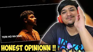 Teri Ho Na Saki Reaction | Official Video | Shayad Woh Sune | KING