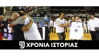 Ο Ιβάν Σαββίδης ... στη μεγάλη γιορτή της ομάδας μπάσκετ του ΠΑΟΚ !
