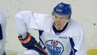 McDavid First Day in Camp