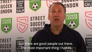 Paul Merson opens up about past battles with addiction