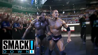 The Rock vs Booker T Lights Out Match SMACKDOWN!