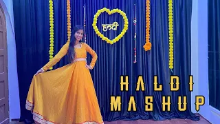 Haldi Mashup | Wedding choreography | Simple steps￼ | Dance cover | Vishakha Khare￼