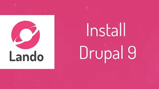 Install Drupal 9 with Lando