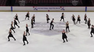 San Francisco Ice Theatre - Adult CE - 2022 National Theatre on Ice Competition